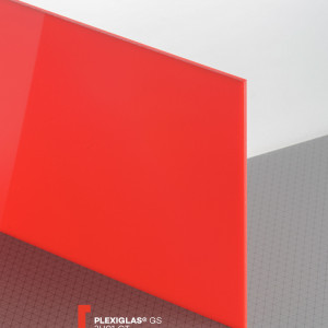 Plexiglas GS 3H01 piros (571) 3 / 2030×3050