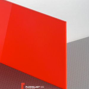 Plexiglas GS 3H67 piros (568) 3 / 2030×3050
