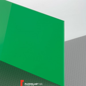Plexiglas GS 6H01 zöld (710) 3 / 2030×3050