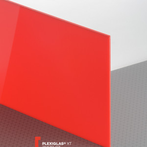 Plexiglas XT 3N570 piros (57570) 3 / 2050×3050