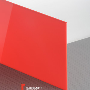 Plexiglas XT 3N670 piros (57670) 3 / 2050×3050